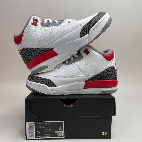 Nike Air Jordan 3 Retro PS “Fire Red” 2023 - Picture 3 of 4